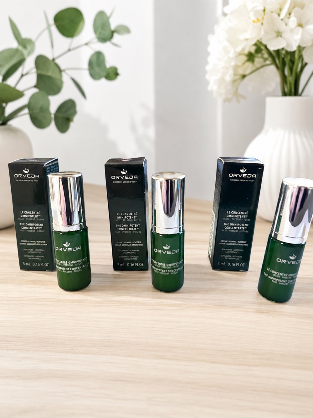 Set of 3 Orveda The Omnipotent Concentrate ~ 15ml total (5ml each) - $250